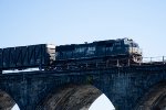NS 1842 brings up the rear 38G crossing the Rockville Bridge 